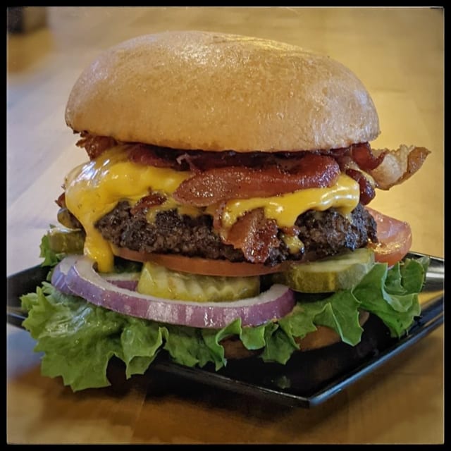 Fairmount Fire Burger.