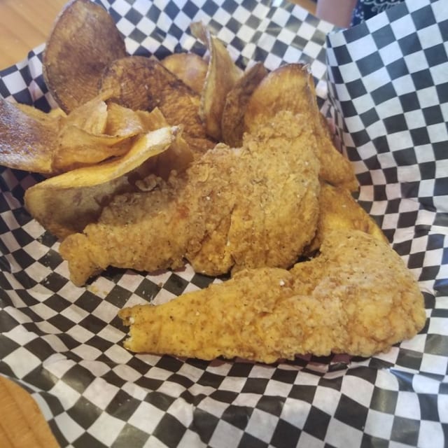 Kid's Chicken Strips.